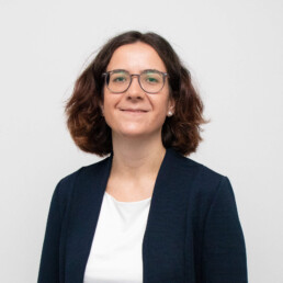 Lichtbild von Andrea Käser, die im Bereich Aus- und Fortbildung arbeitet